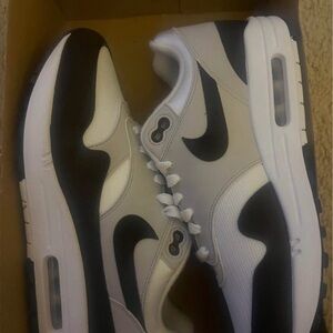 Nike Air Max 1 Black and White Sneakers